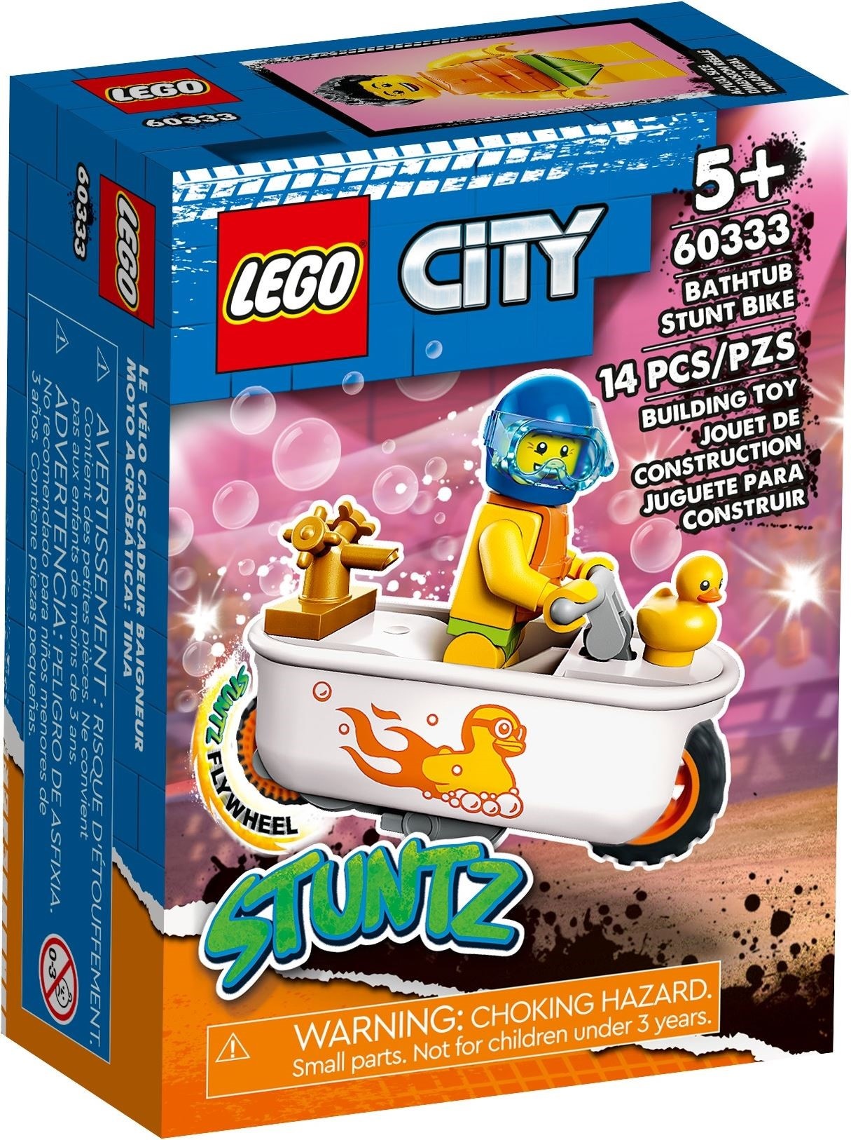 Lego City Stuntz 60341 The Knockdown Stunt Challenge - Teaching Toys and  Books