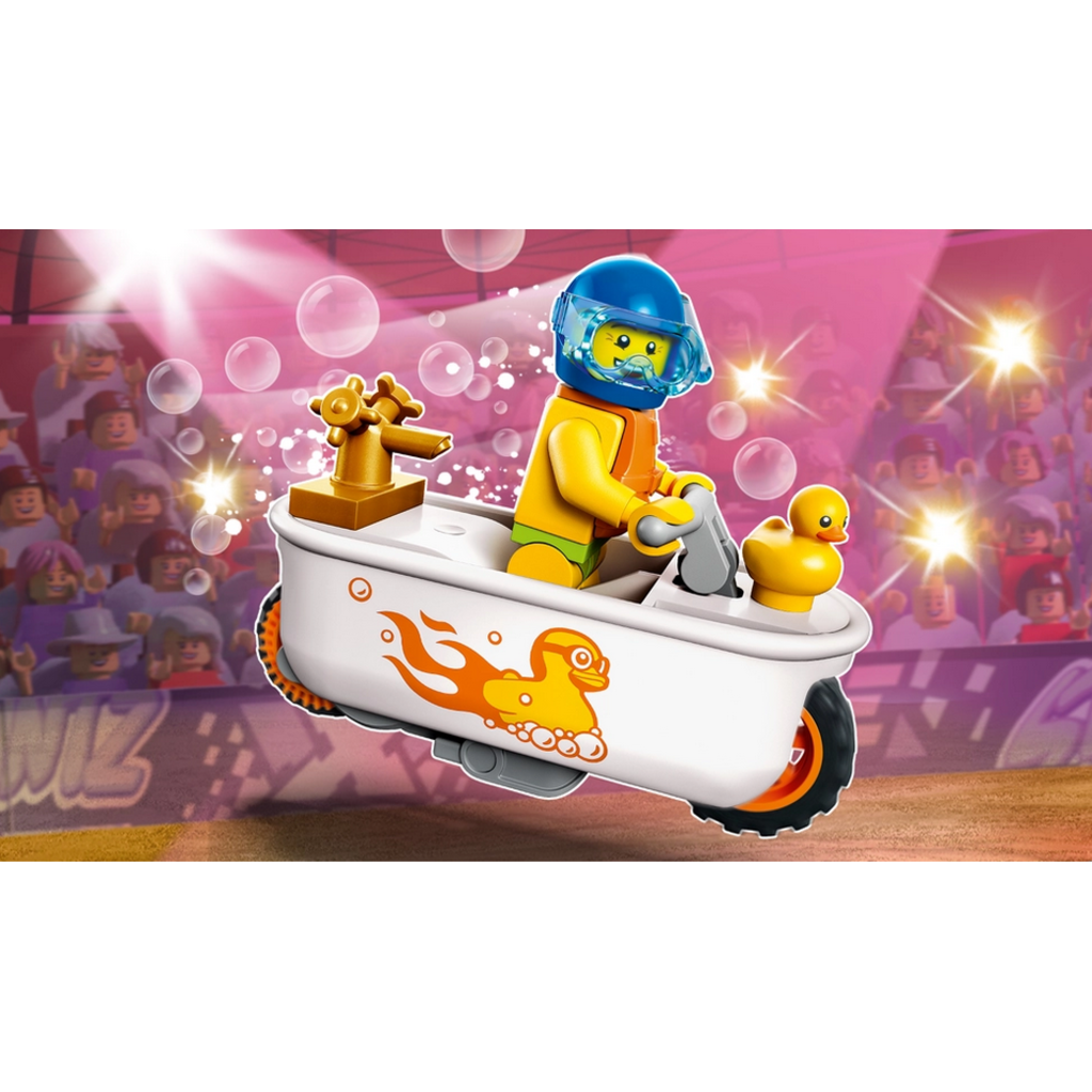 LEGO BATHTUB STUNT BIKE*