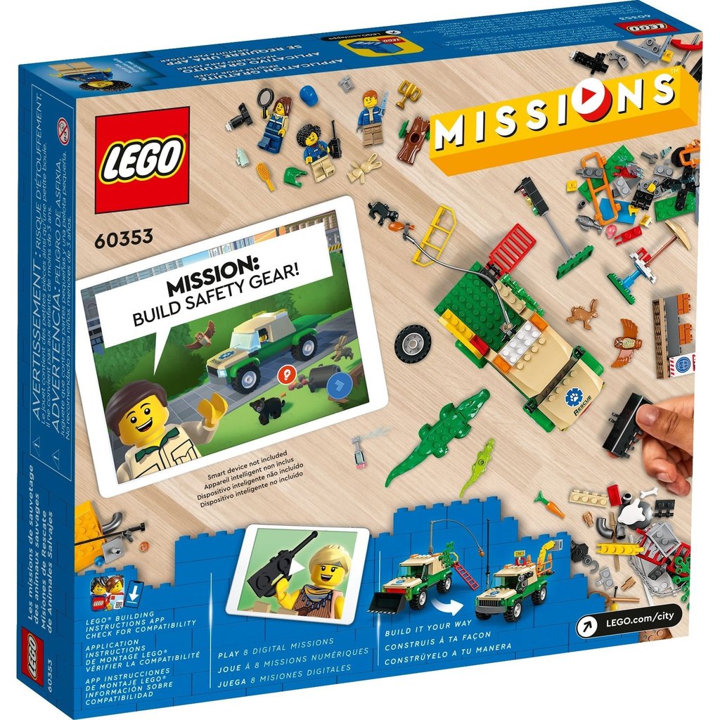 LEGO WILD ANIMAL RESCUE MISSIONS
