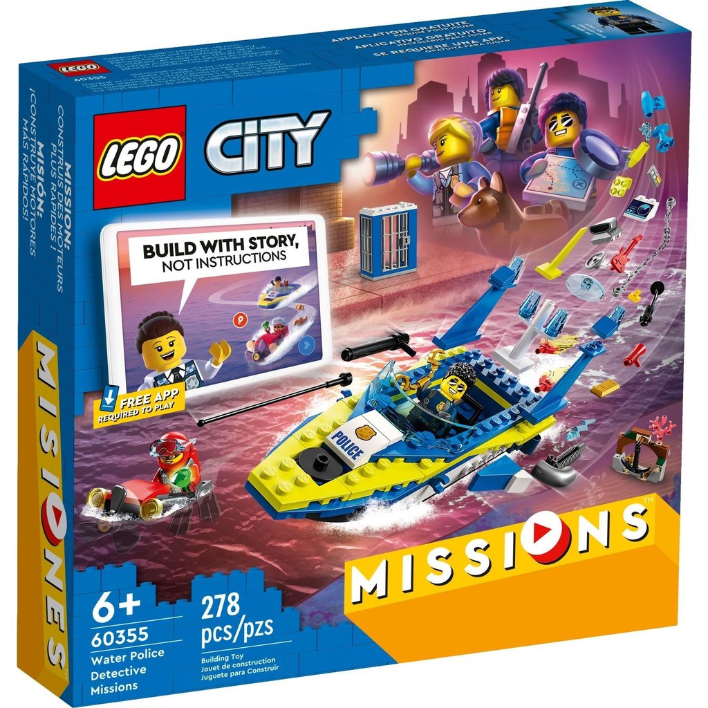 LEGO WATER POLICE DETECTIVE MISSIONS**