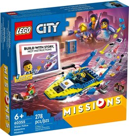 LEGO WATER POLICE DETECTIVE MISSIONS**