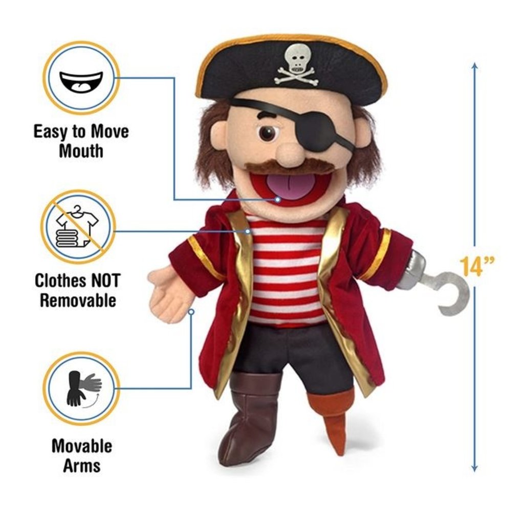 SILLY PUPPETS PIRATE  PUPPET