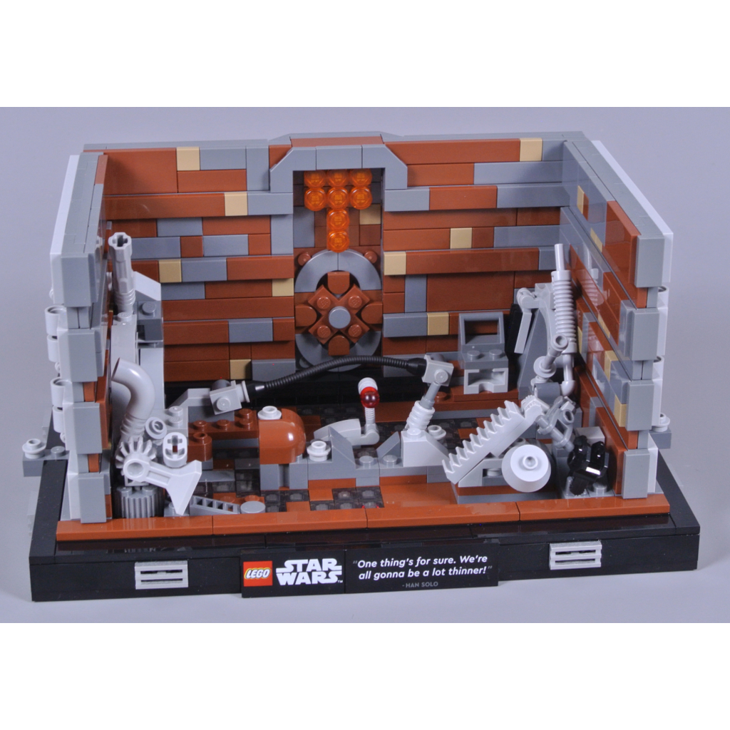 LEGO Star Wars Death Star Trash Compactor Diorama Series 75339 Adult  Building Set with 6 Star Wars Figures including Princess Leia, Chewbacca &  R2-D2