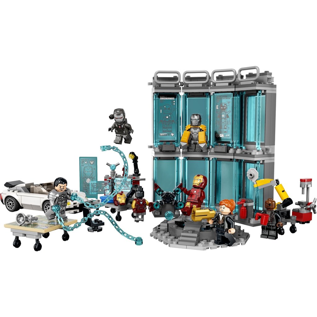 Iron Man Armoury LEGO Marvel - Mudpuddles Toys and Books