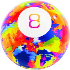 WORLDS SMALLEST MAGIC 8 BALL TIE-DYE