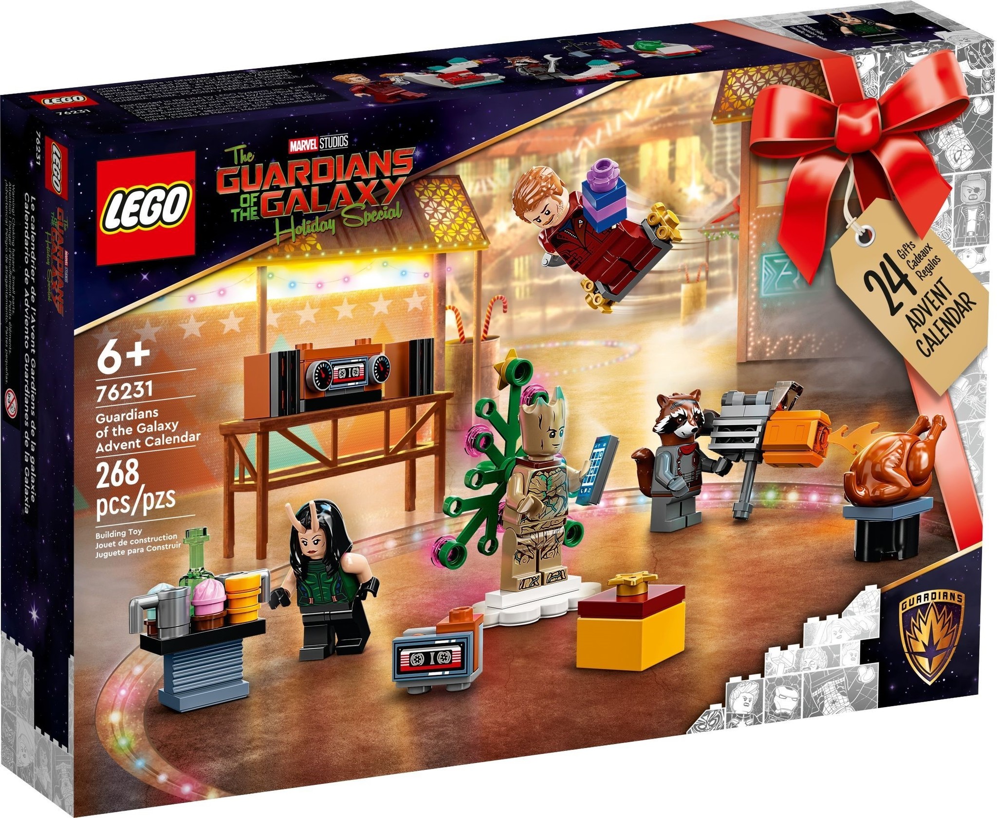 LEGO GUARDIANS OF THE GALAXY ADVENT CALENDAR 2022 THE TOY STORE