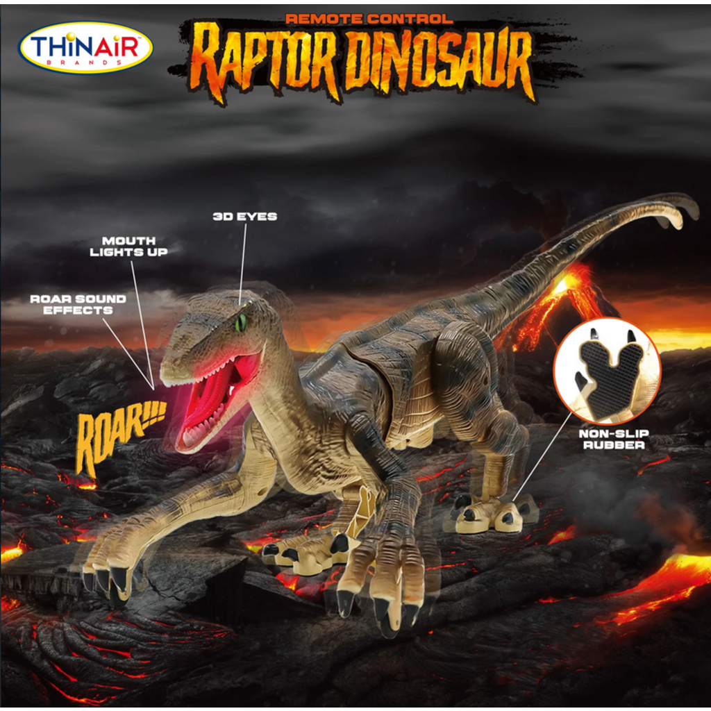 RC RAPTOR DINOSAUR - THE TOY STORE