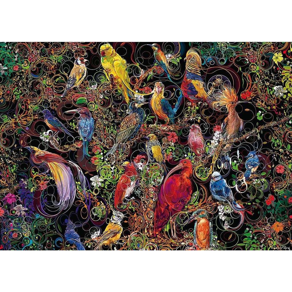 RAVENSBURGER USA BIRDS OF ART 1000 PIECE PUZZLE