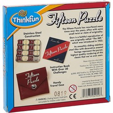 THINK FUN FIFTEEN PUZZLE
