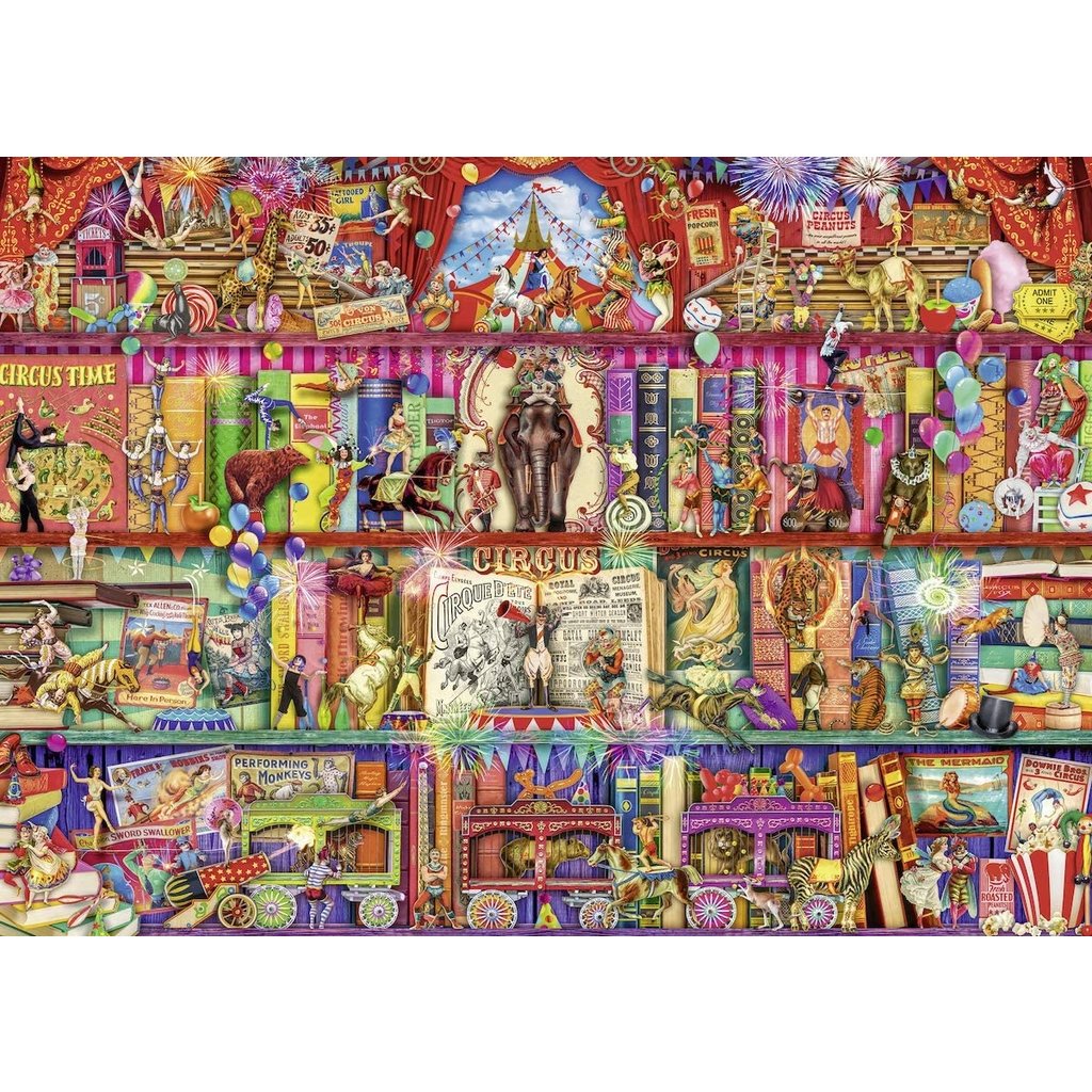 GREATEST SHOW ON EARTH 1000 PIECE PUZZLE THE TOY STORE