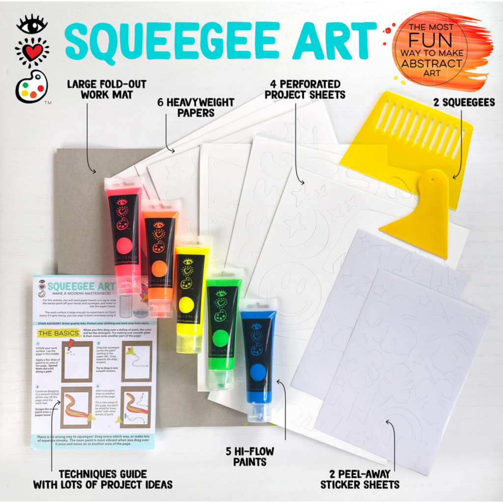 SQUEEGEE ART - THE TOY STORE