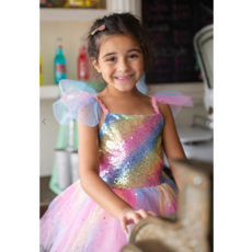 GREAT PRETENDERS RAINBOW FAIRY DRESS & WINGS