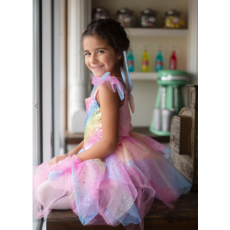 GREAT PRETENDERS RAINBOW FAIRY DRESS & WINGS