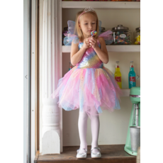 GREAT PRETENDERS RAINBOW FAIRY DRESS & WINGS