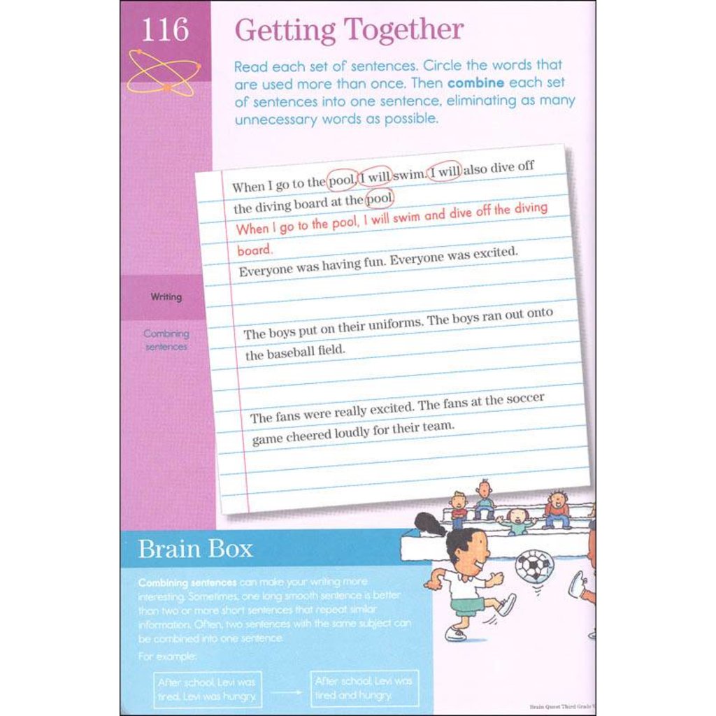 WORKMAN PUBLISHING BRAIN QUEST WORKBOOK GRADE 3