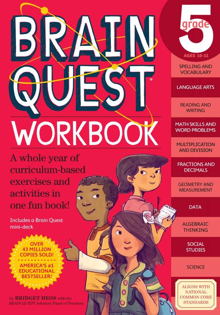 BRAIN QUEST WORKBOOK GRADE 5