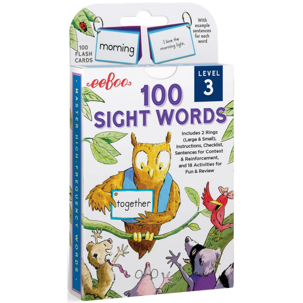 EEBOO SIGHT WORDS FLASH CARDS