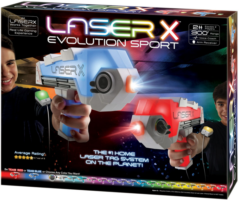 Laser x double blaster evolution, jeux exterieurs et sports