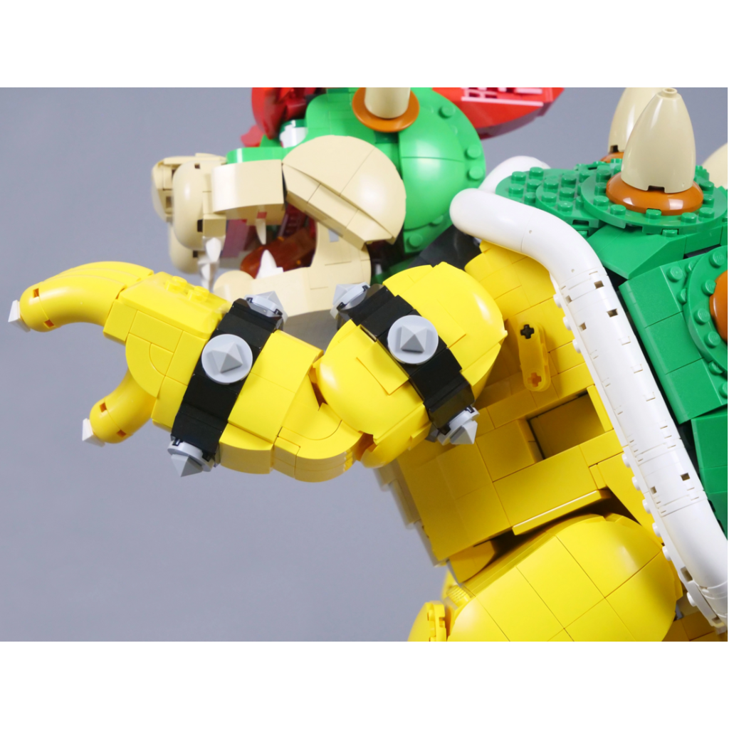 LEGO Super Mario The Mighty Bowser, Super Mario Day 3D Build and Display  Kit, Collectible Posable Character Figure with Battle Platform, Video Game