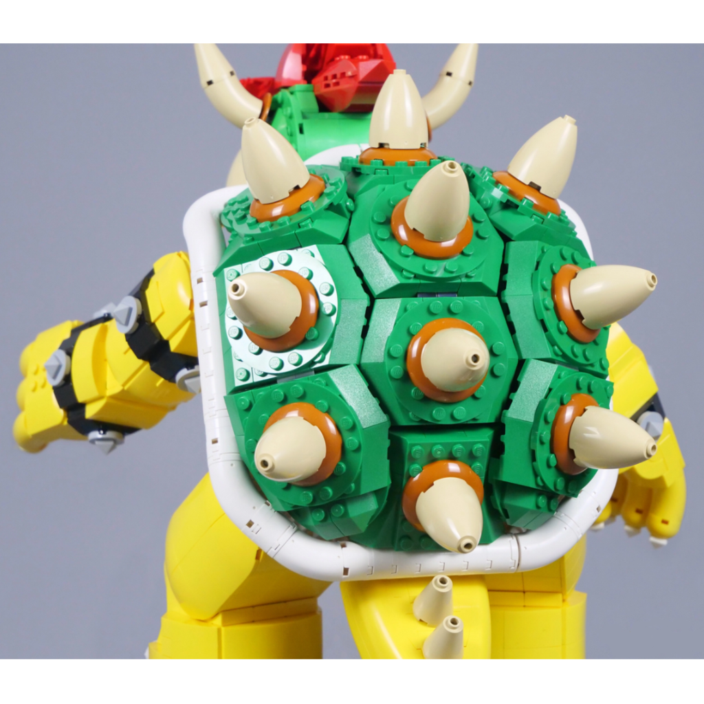 The Mighty Bowser is a 32cm Tall LEGO Monstrosity