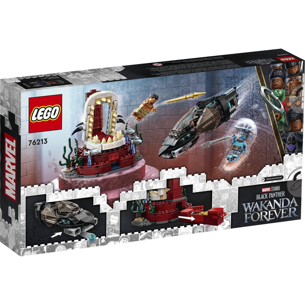 LEGO KING NAMOR'S THRONE ROOM**