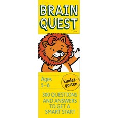 WORKMAN PUBLISHING BRAIN QUEST CARDS KINDERGARTEN