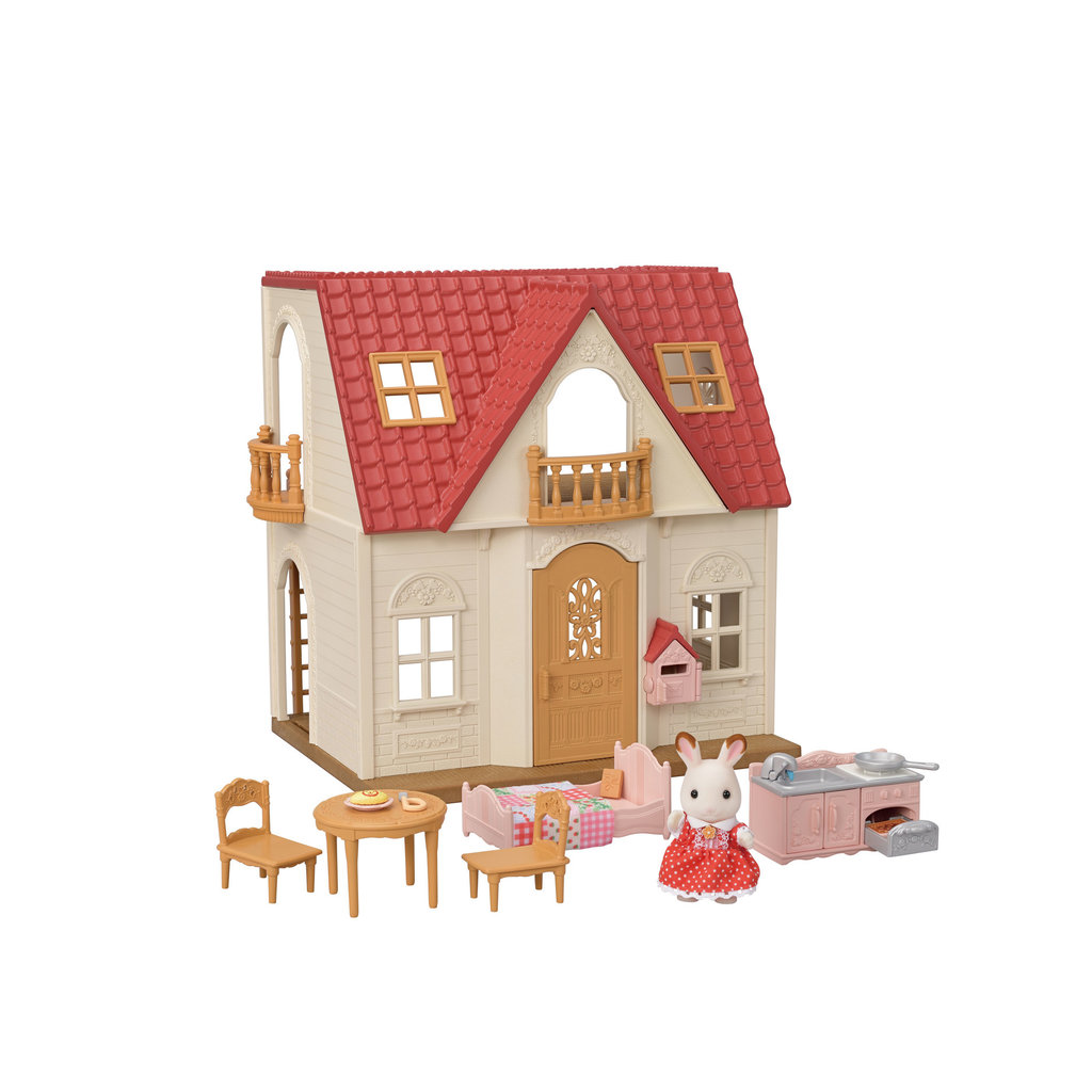 CALICO CRITTERS RED ROOF COZY COTTAGE