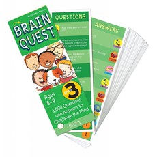 WORKMAN PUBLISHING BRAIN QUEST CARDS GRADE 3