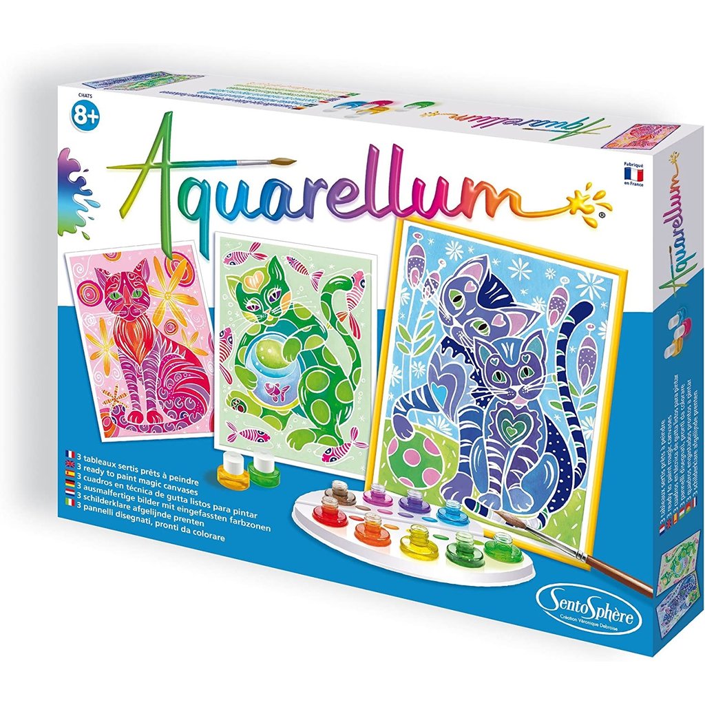 SentoSphere Junior Aquarellum Flower Princesses Arts & Crafts Paint Set  Sealed