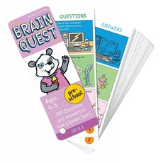 WORKMAN PUBLISHING BRAIN QUEST CARDS PRESCHOOL