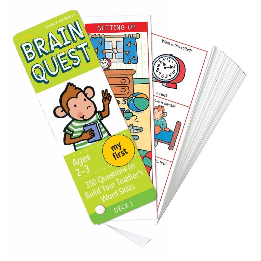 WORKMAN PUBLISHING BRAIN QUEST CARDS FOR TWO'S