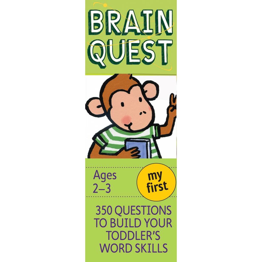 WORKMAN PUBLISHING BRAIN QUEST CARDS FOR TWO'S