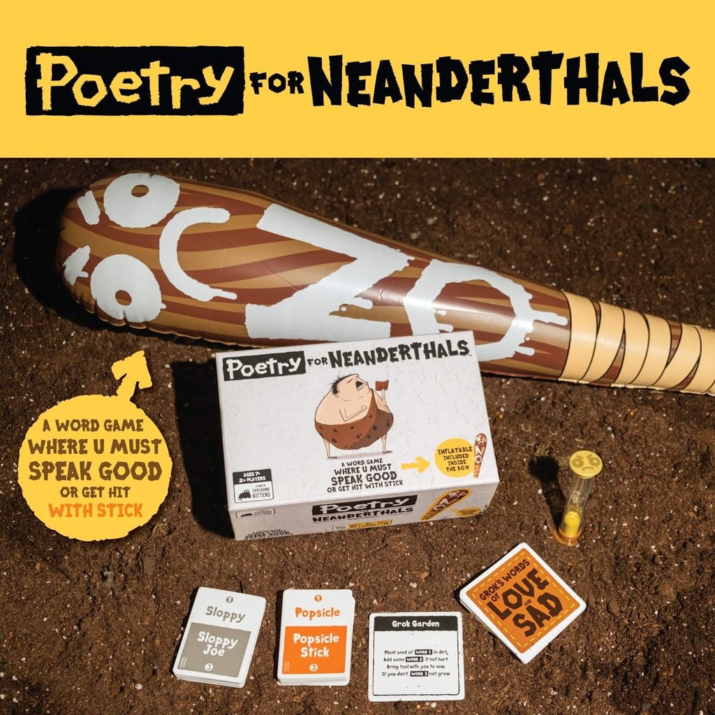 EXPLODING KITTENS POETRY FOR NEANDERTHALS