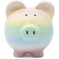 CHILD TO CHERISH BOSS HOG PIGGY BANK RAINBOW