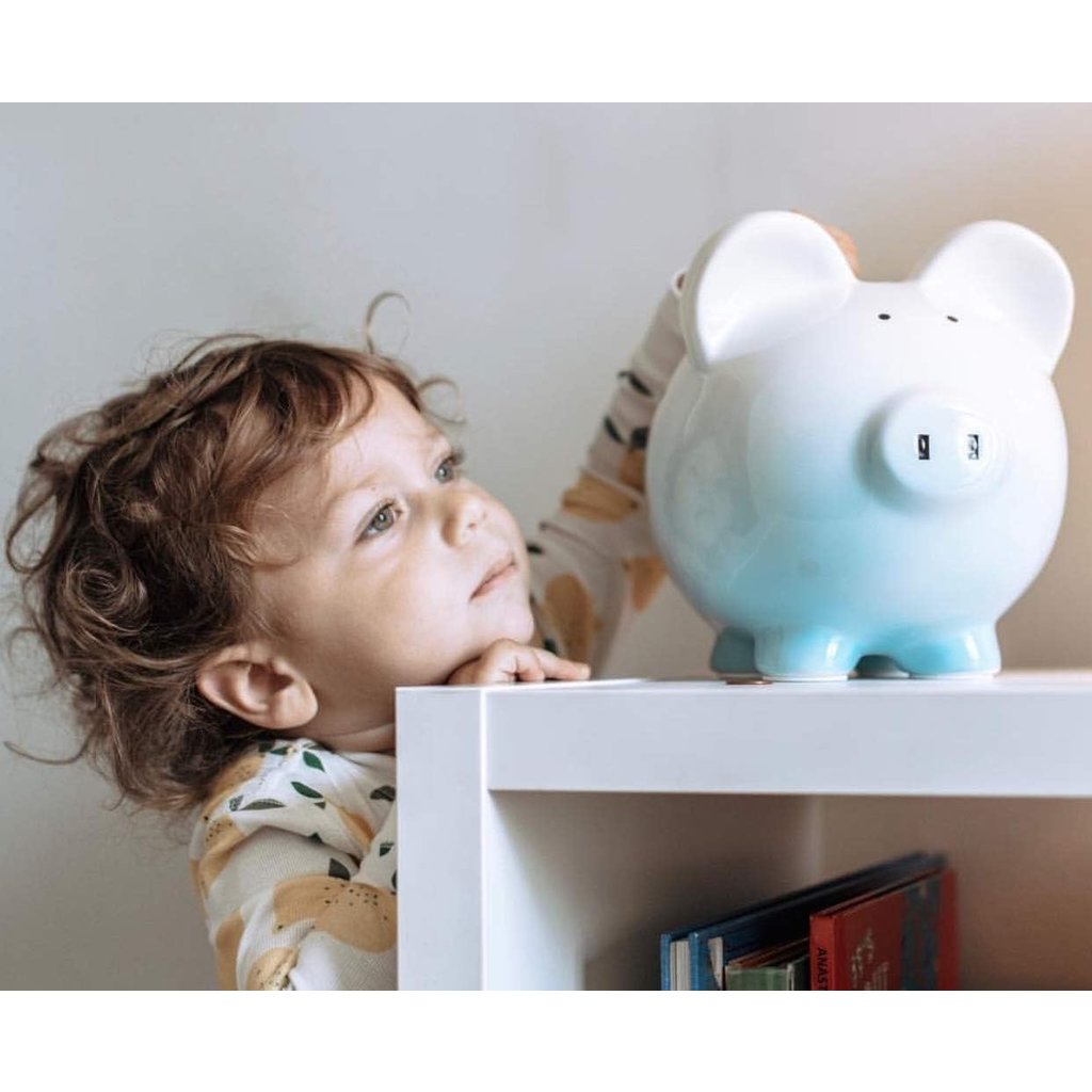 CHILD TO CHERISH OMBRE PIGGY BANK