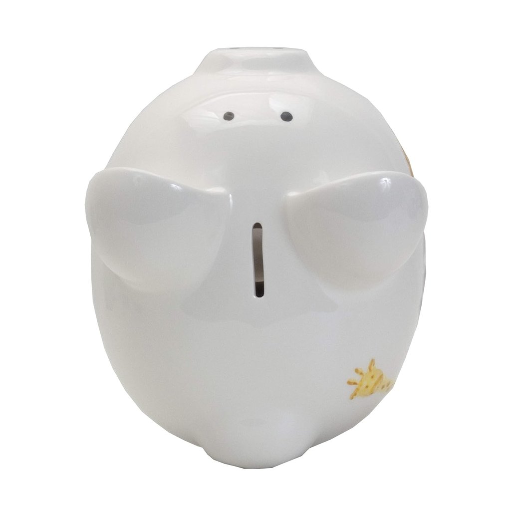 CHILD TO CHERISH CERAMIC PIGGY BANK SWEET SAFARI