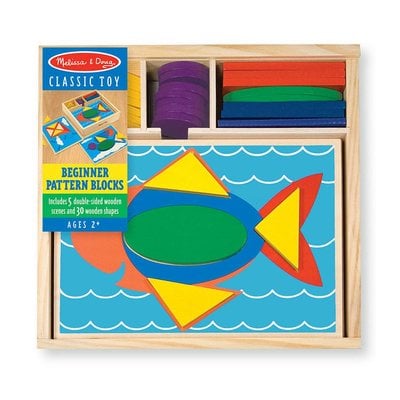 MELISSA AND DOUG BEGINNER PATTERN BLOCKS