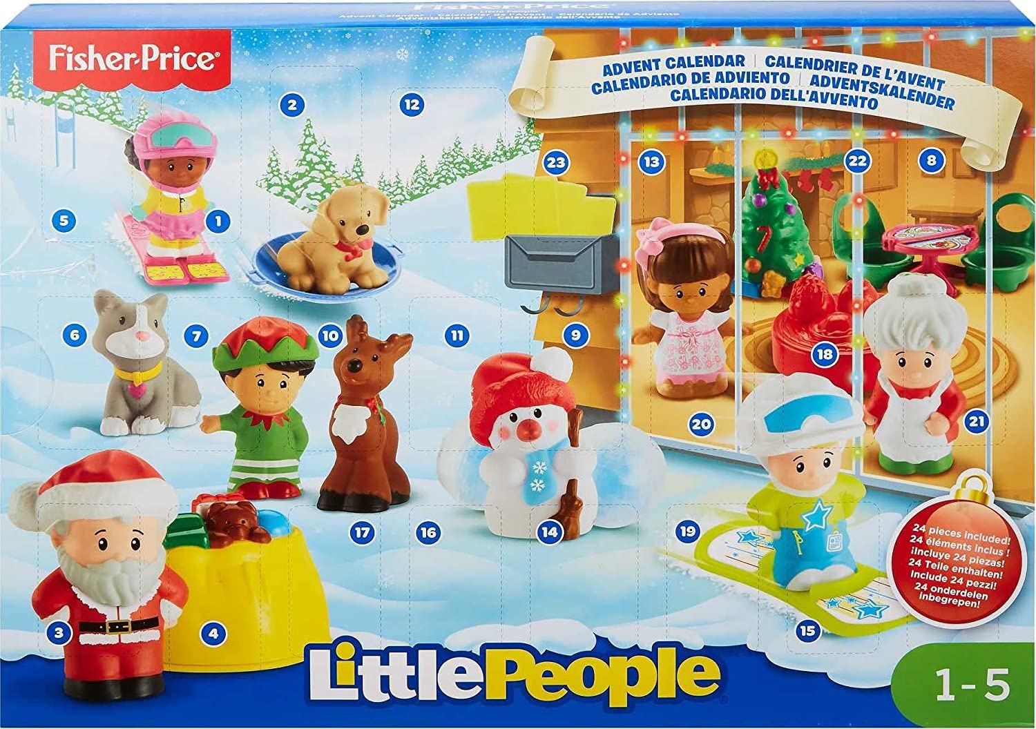 LITTLE PEOPLE ADVENT CALENDAR THE TOY STORE