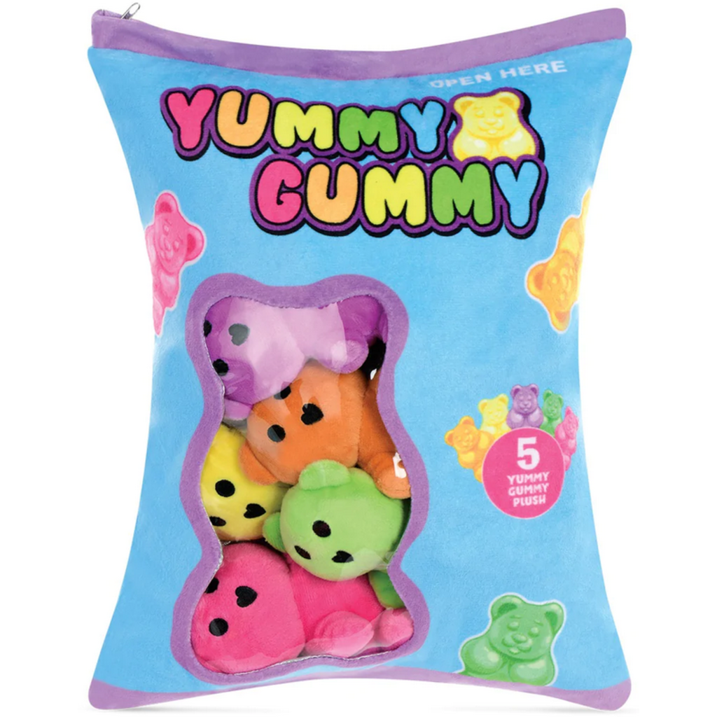 ISCREAM YUMMY GUMMIES FURRY & FLEECE PILLOW