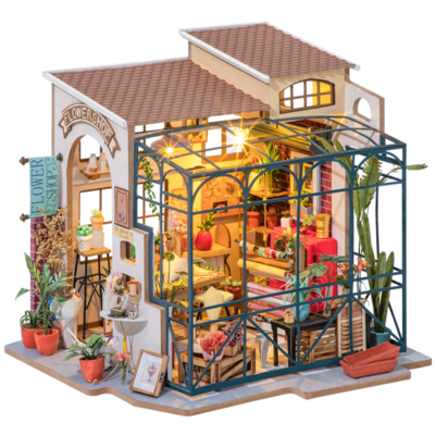 Diy Miniature House Kit: Honey Ice-cream Shop - Hands Craft : Target