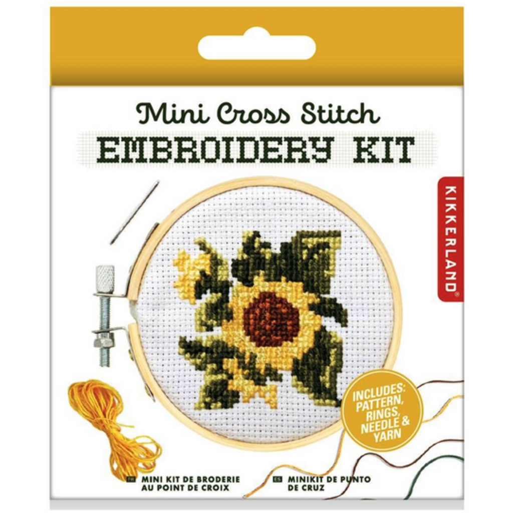 KIKKERLAND DESIGN Mini Cross Stitch Kit