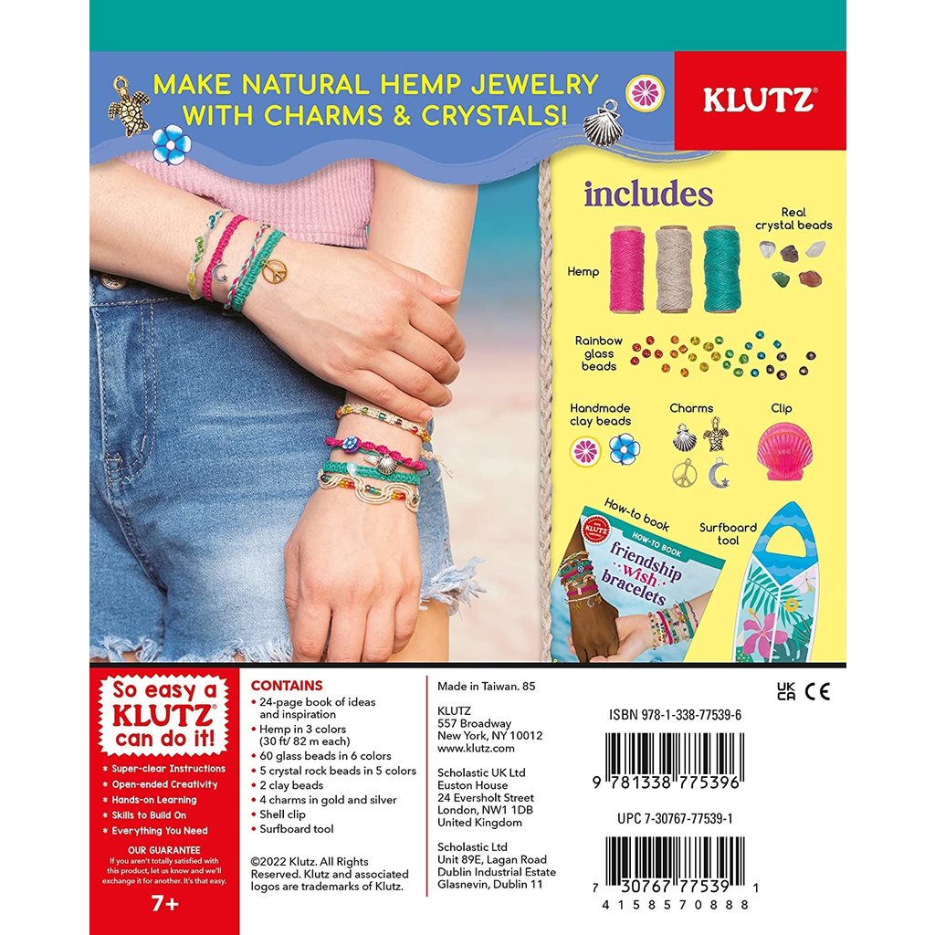 KLUTZ FRIENDSHIP WISH BRACELETS