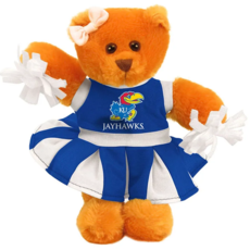 PENNINGTON BEAR COMPANY KANSAS JAYHAWK CHEER BEAR