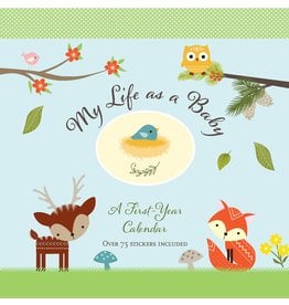 PETER PAUPER BABY'S FIRST YEAR CALENDAR WOODLAND FRIENDS*