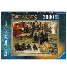 RAVENSBURGER USA FELLOWSHIP OF THE RING 2000 PC PUZZLE