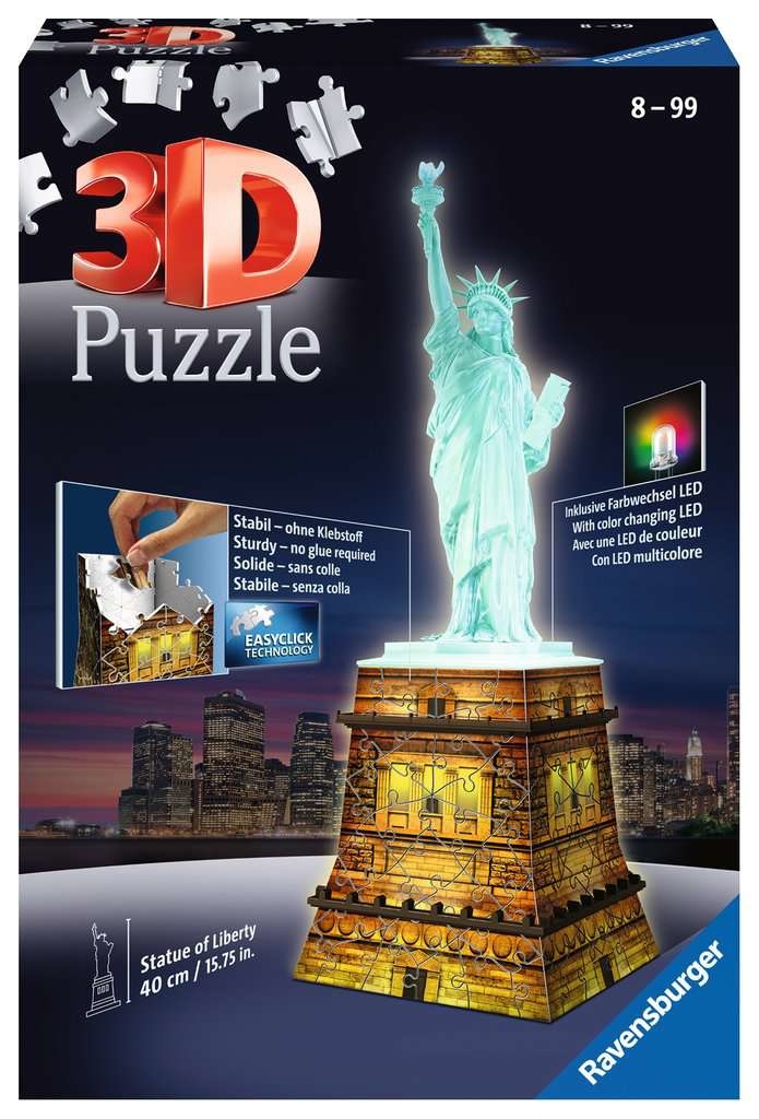 Disney puzzle 3d château - ravensburger - monument 216 pieces - sans colle  - des 12 ans - La Poste