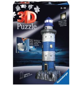 RAVENSBURGER USA LIGHTHOUSE NIGHT EDITION 3D PUZZLE**