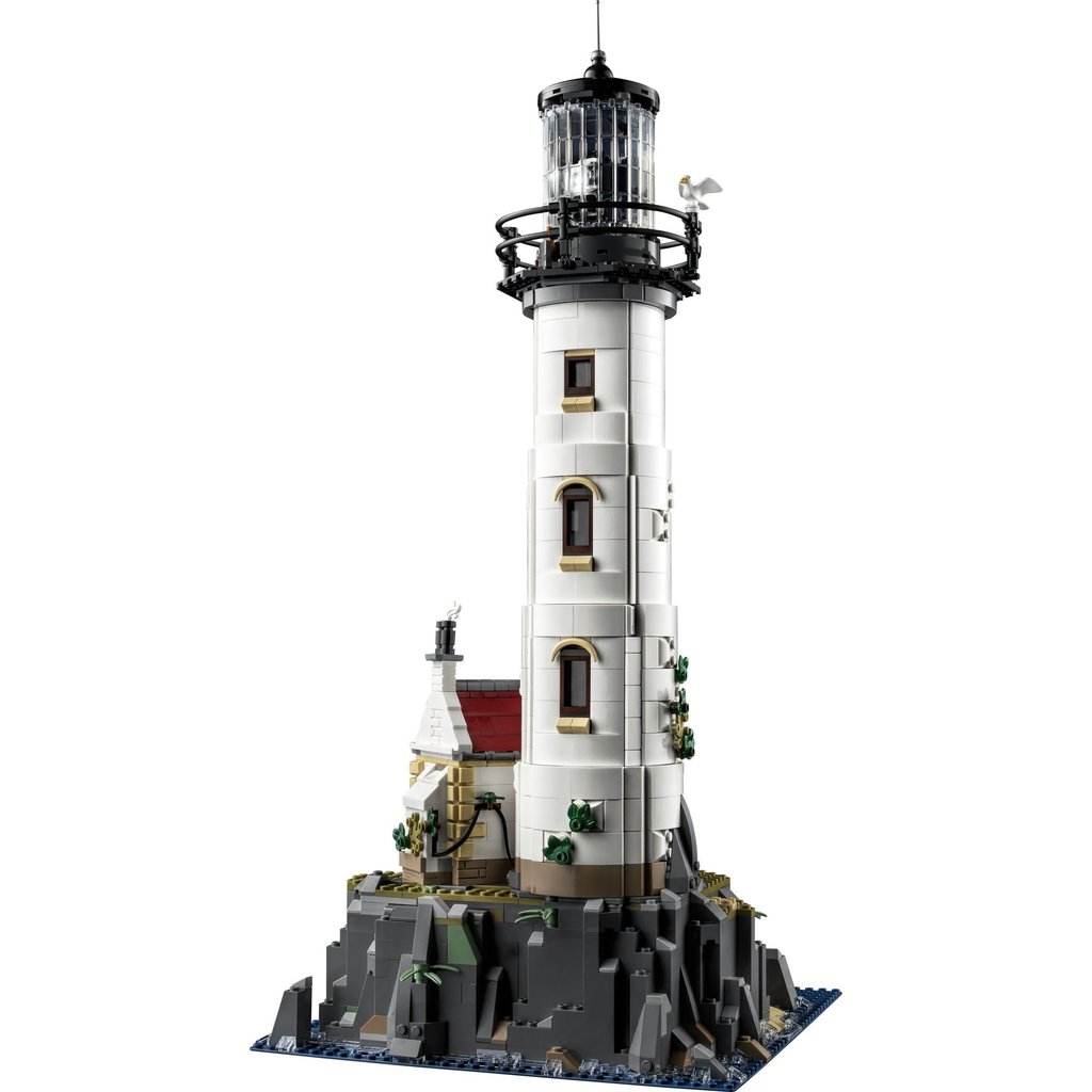 LEGO MOTORIZED LIGHTHOUSE