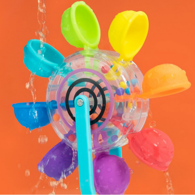 WHIRLING WATERFALL SUCTION TOY