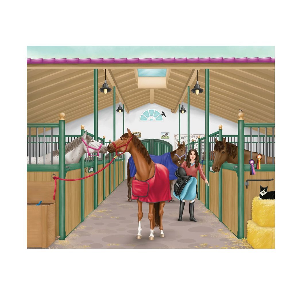 SCHYLLING ASSOCIATES HAPPY HORSES STICKER BOOK